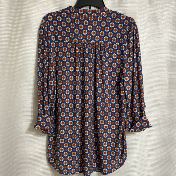 EUC New Directions tunic top. 3/4 length sleeves. - Picture 2 of 5